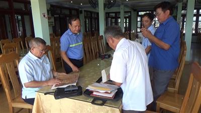 Ban Liên lạc họ Mai Việt Nam làm việc với chi họ Mai huyện Quảng Xương