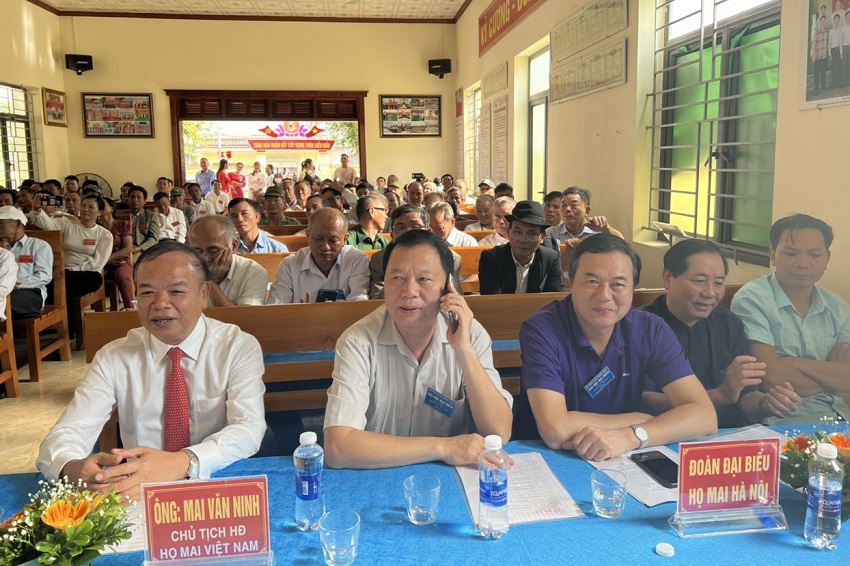 Đại hội đại biểu họ Mai Quảng Xương, Thanh Hóa lần thứ nhất nhiệm kỳ 2022-2027