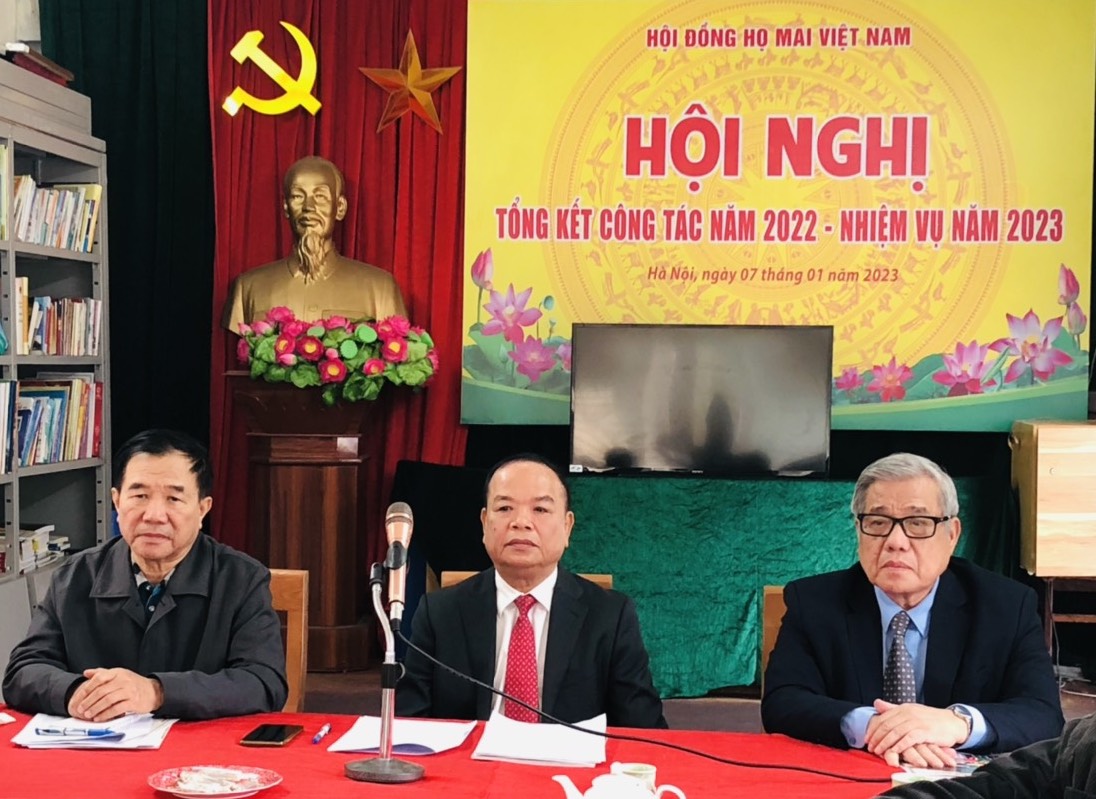 Thường trực Họ Mai Việt Nam tổng kết cuối năm