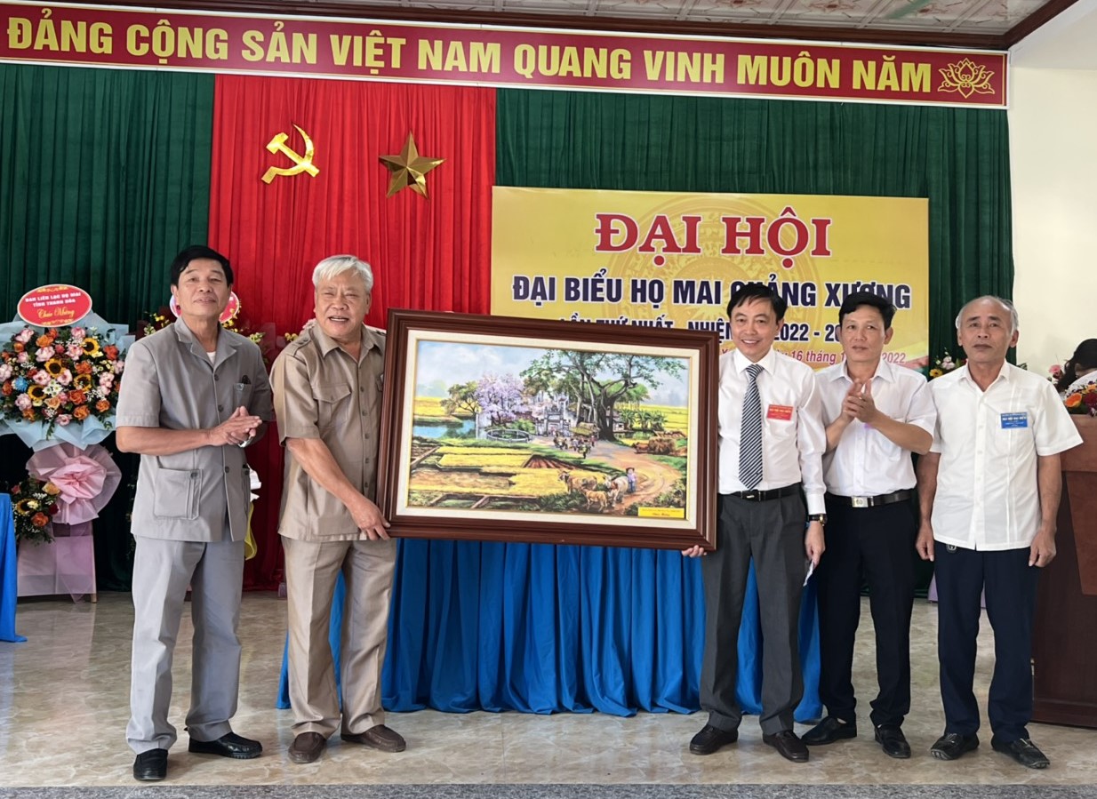 Đại hội đại biểu họ Mai Quảng Xương, Thanh Hóa lần thứ nhất, nhiệm kỳ 2022-2027