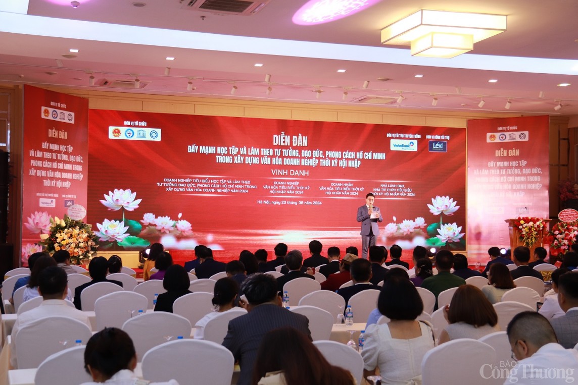 Công ty Cổ phần tập đoàn du lịch Hải Đăng đạt danh hiệu Doanh nghiệp tiêu biểu học tập và làm theo tư tưởng, đạo đức, phong cách Hồ Chí Minh trong xây dựng văn hóa doanh nghiệp năm 2024