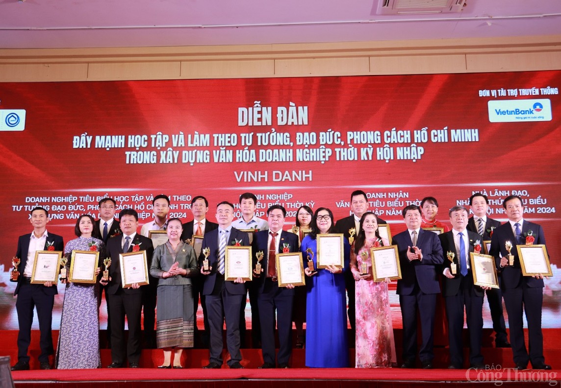 Công ty Cổ phần tập đoàn du lịch Hải Đăng đạt danh hiệu Doanh nghiệp tiêu biểu học tập và làm theo tư tưởng, đạo đức, phong cách Hồ Chí Minh trong xây dựng văn hóa doanh nghiệp năm 2024