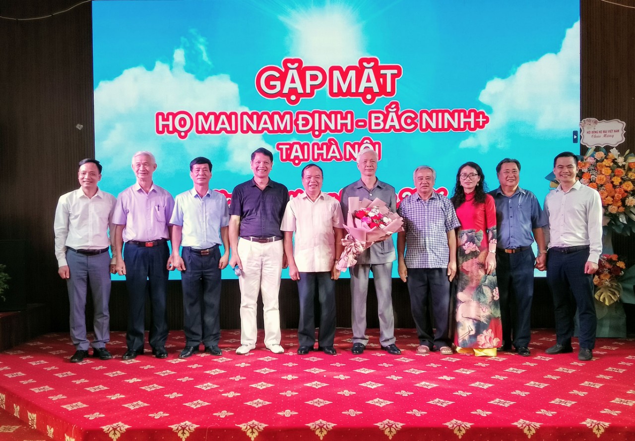 Gặp mặt họ Mai Nam Định và họ Mai Bắc Ninh tại Hà Nội