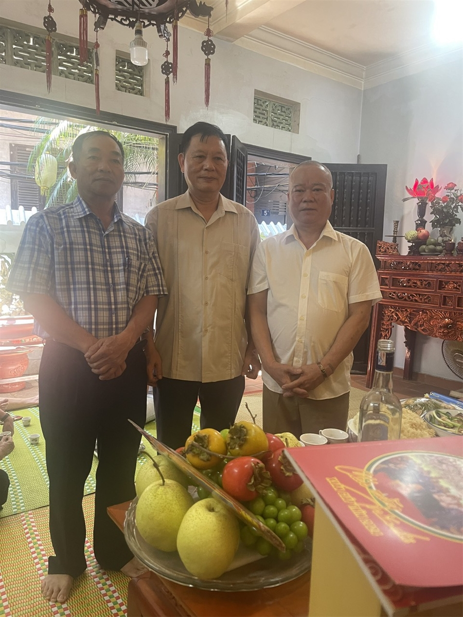 Thường trực HMHN dự Lễ giỗ Tổ họ Mai Văn Khâm thiên Hà Nội