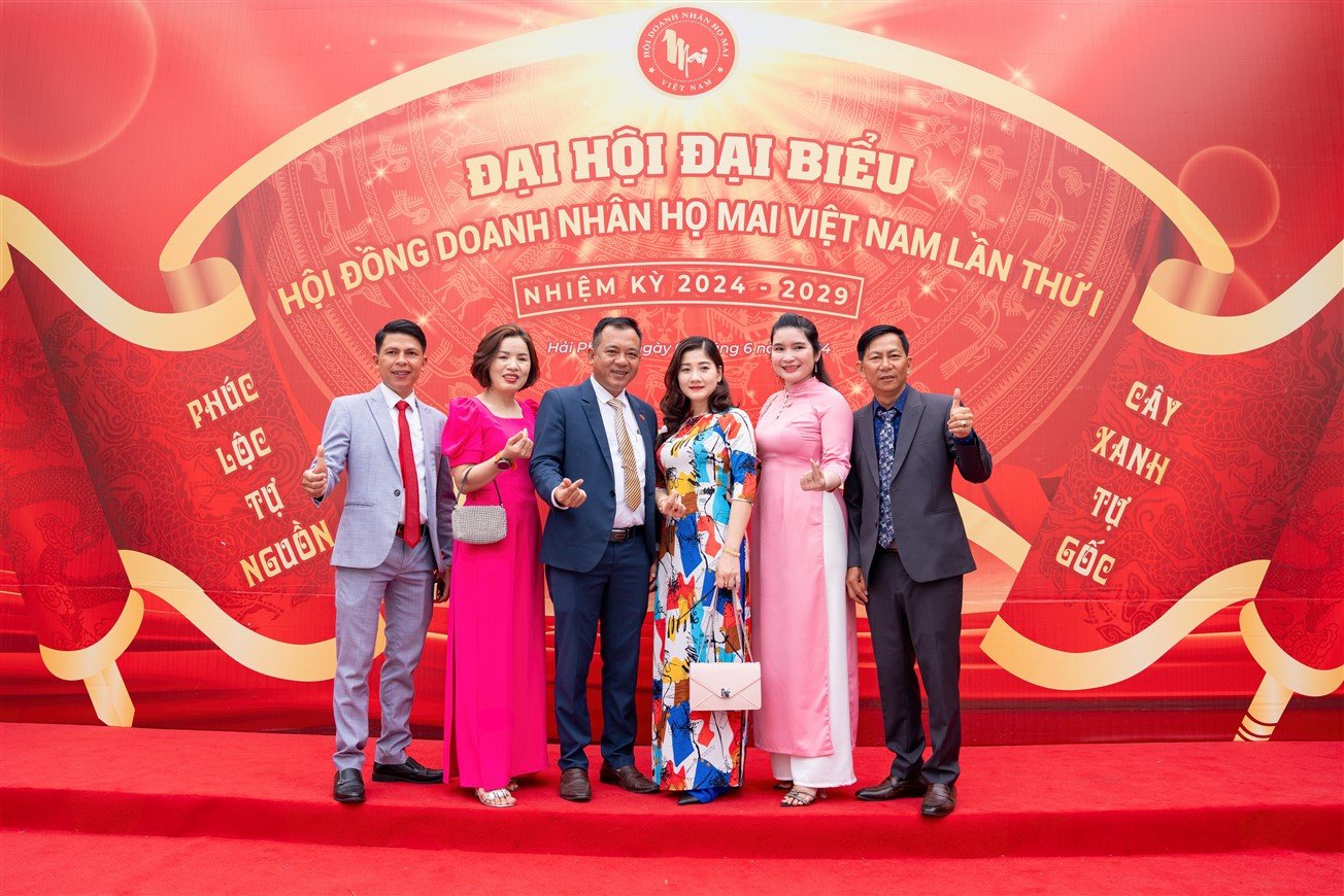 Ảnh tư liệu bên lề Đại hội Doanh nhân họ Mai Việt Nam tại Hải Phòng