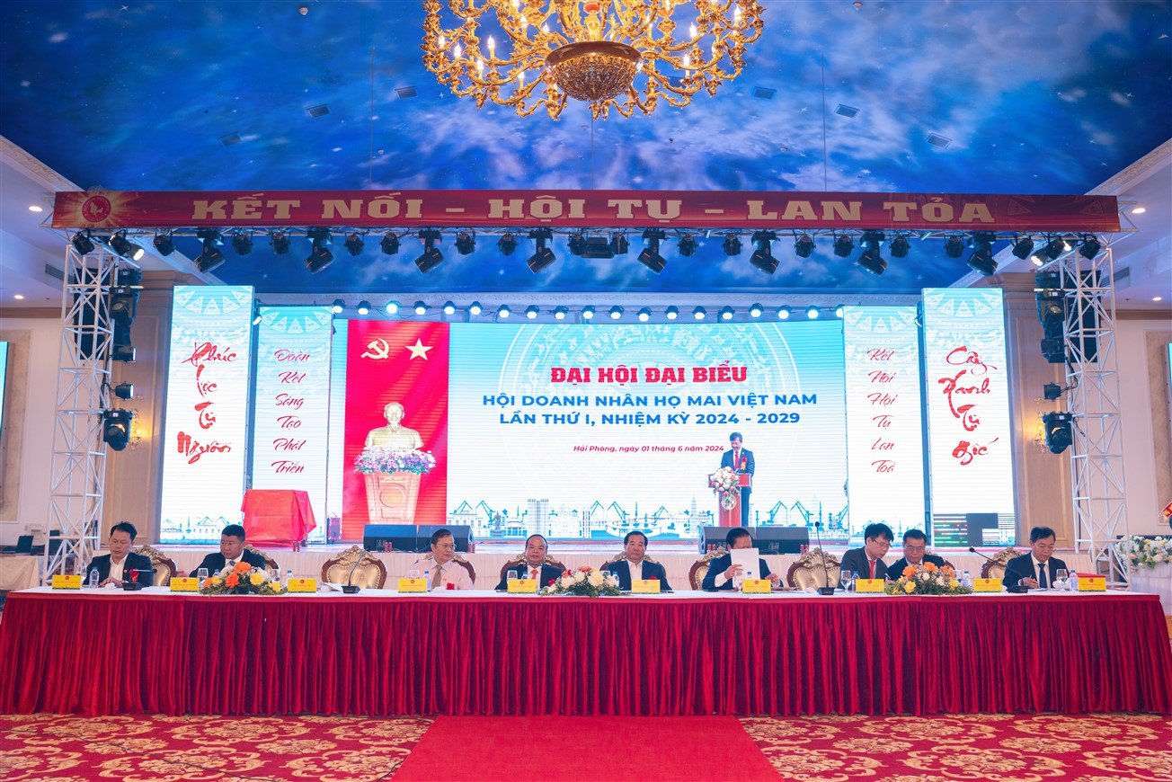 Ảnh tư liệu bên lề Đại hội Doanh nhân họ Mai Việt Nam tại Hải Phòng