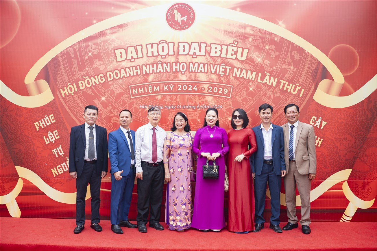 Ảnh tư liệu bên lề Đại hội Doanh nhân họ Mai Việt Nam tại Hải Phòng