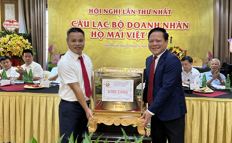 Hội nghị CLB Doanh nhân Họ Mai Việt Nam, lần thứ Nhất tại Hải Phòng đã thành công tốt đẹp