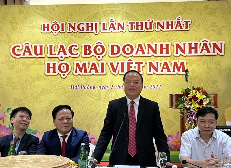 Hội nghị CLB Doanh nhân Họ Mai Việt Nam, lần thứ Nhất tại Hải Phòng đã thành công tốt đẹp