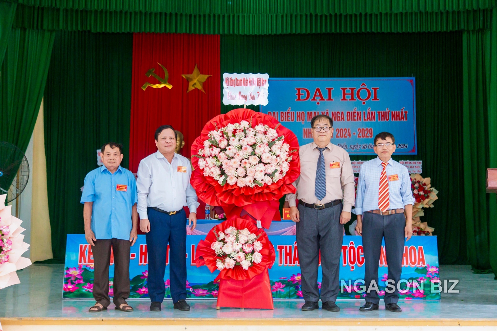 Đại hội Đại biểu họ Mai xã Nga Điền, huyện Nga Sơn, tỉnh Thanh Hoá (nhiệm kỳ 2024-2029).