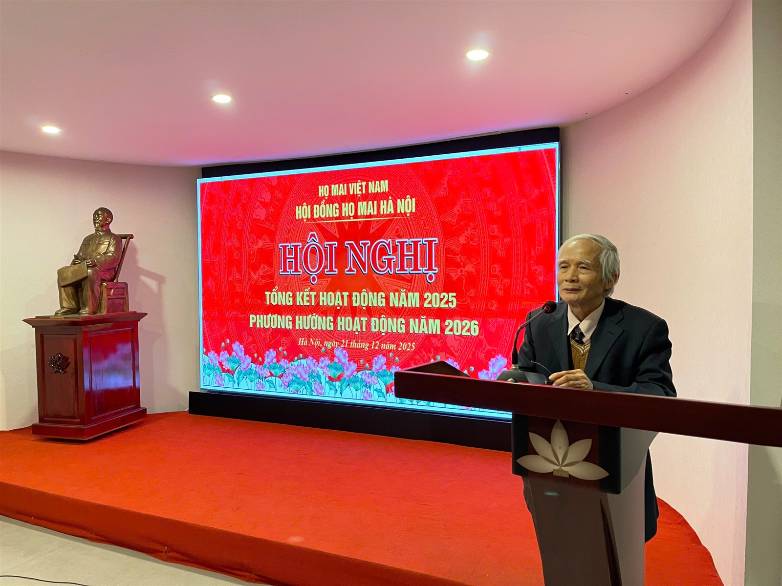 HỌ MAI HÀ NỘI TỔ CHỨC HỘI NGHỊ TỔNG KẾT NĂM 2025: GẮN KẾT DÒNG TỘC, VINH DANH THẾ HỆ TRẺ