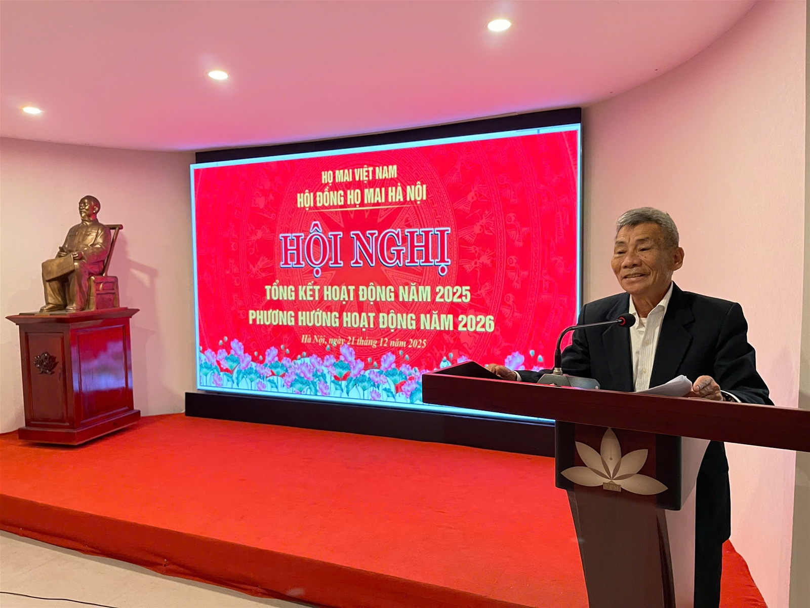 HỌ MAI HÀ NỘI TỔ CHỨC HỘI NGHỊ TỔNG KẾT NĂM 2025: GẮN KẾT DÒNG TỘC, VINH DANH THẾ HỆ TRẺ