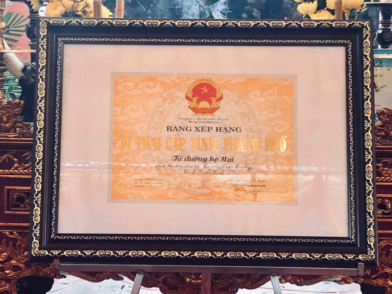 Từ đường Họ Mai Xuân Kiên, Xuân Trường, Nam Định: Đón nhận Bằng xếp hạng Di tích Lịch sử - Văn hóa cấp tỉnh