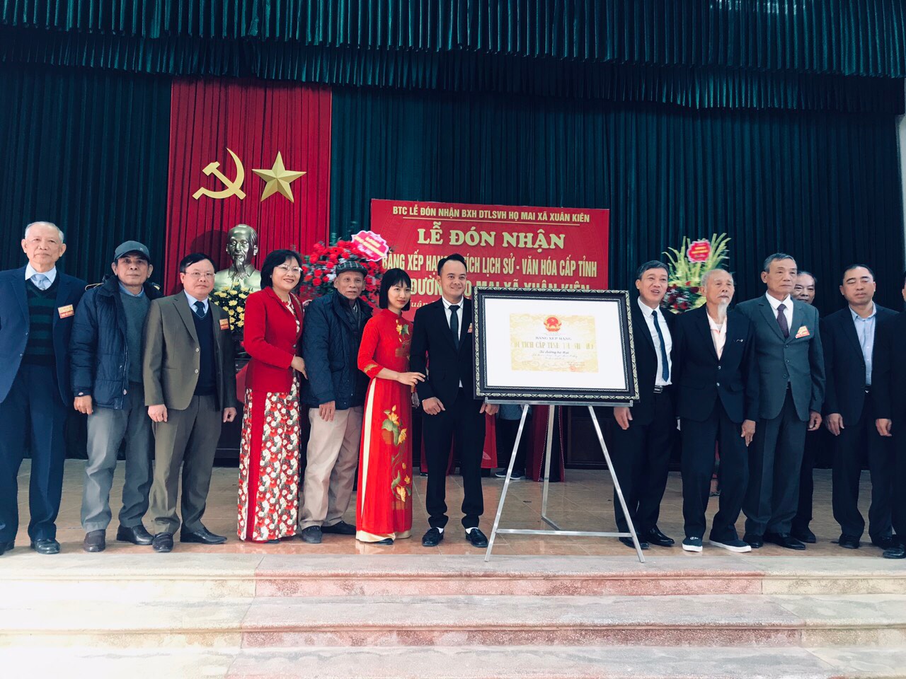 Từ đường Họ Mai Xuân Kiên, Xuân Trường, Nam Định: Đón nhận Bằng xếp hạng Di tích Lịch sử - Văn hóa cấp tỉnh