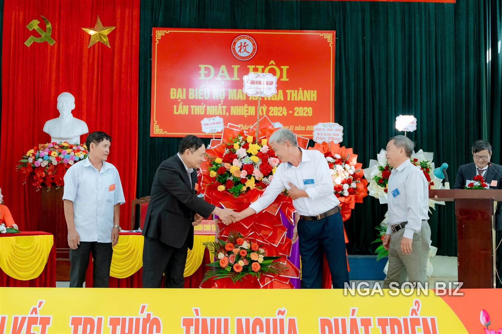 Đại hội Đại biểu Họ Mai Xã Nga Thành - huyện Nga Sơn - tỉnh Thanh Hóa  lần thứ Nhất, nhiệm kỳ 2024 - 2029.
