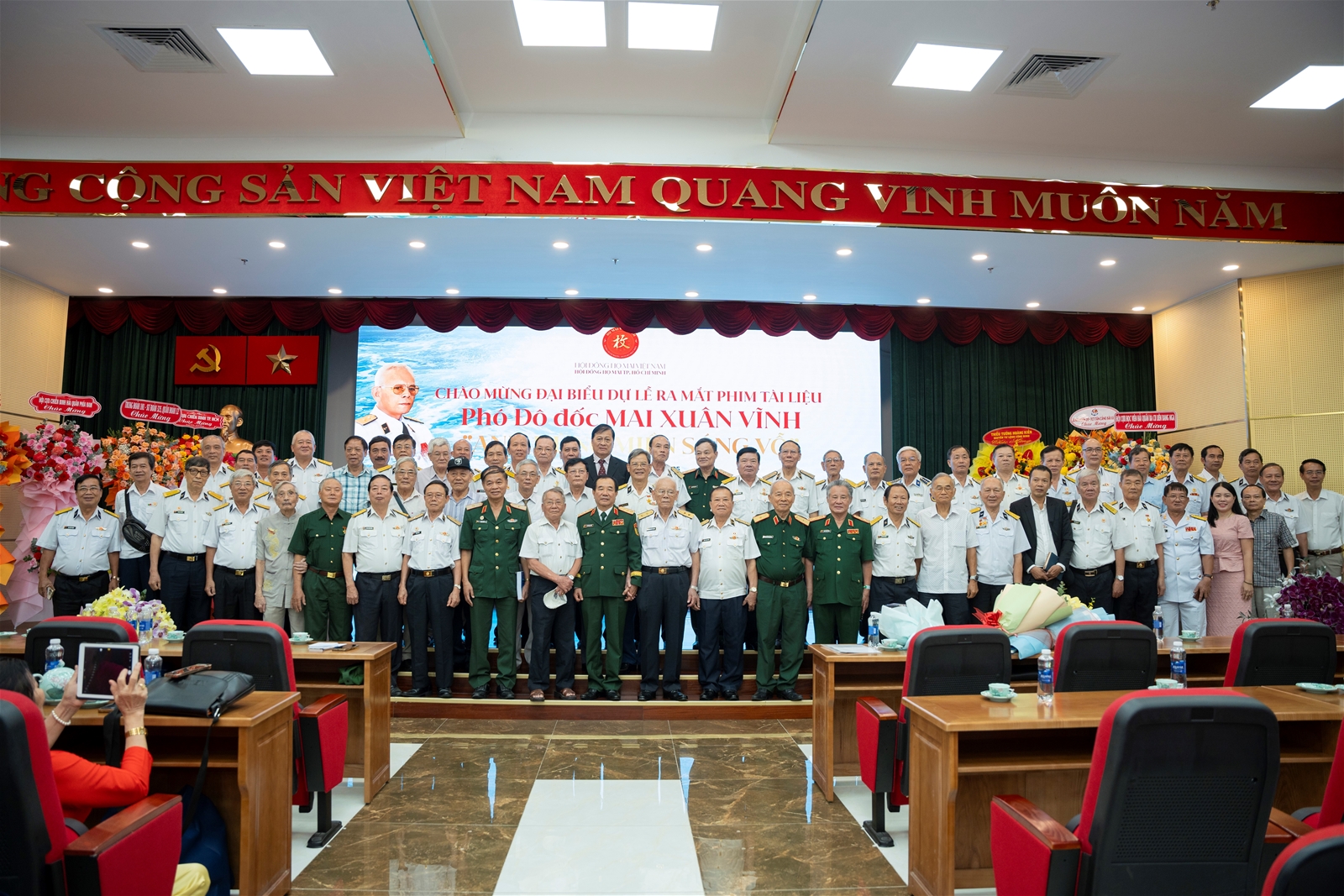 Ra mắt phim tài liệu: Phó Đô đốc Mai Xuân Vĩnh Anh hùng 