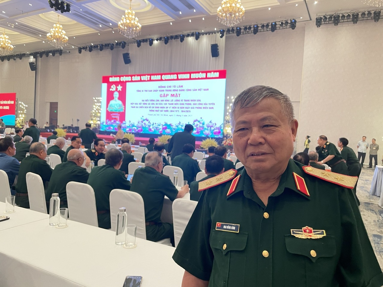 Tổng Bí thư Tô Lâm gặp mặt đại biểu tướng lĩnh, Anh hùng lực lượng vũ trang nhân dân...