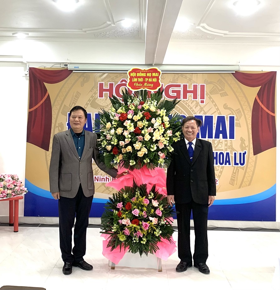 Ra mắt Ban liên lạc lâm thời họ Mai thành Phố Ninh Bình - huyện Hoa Lư