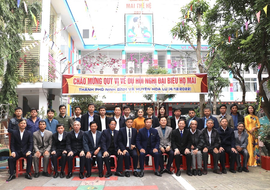 Ra mắt Ban liên lạc lâm thời họ Mai thành Phố Ninh Bình - huyện Hoa Lư