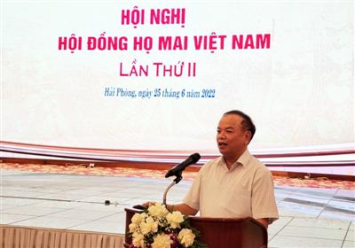 Hội đồng Họ Mai Việt Nam đề cao tinh thần trách nhiệm nỗ lực phấn đấu hoàn thành tốt nhiệm vụ được giao