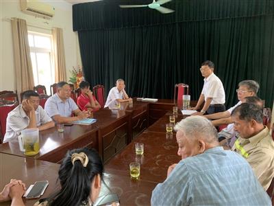 Hội đồng lâm thời họ Mai xã Nga Thành bàn kế hoạch tổ chức Đại hội Đại biểu Họ Mai xã Nga Thành lần thứ nhất nhiệm kỳ 2024_2029