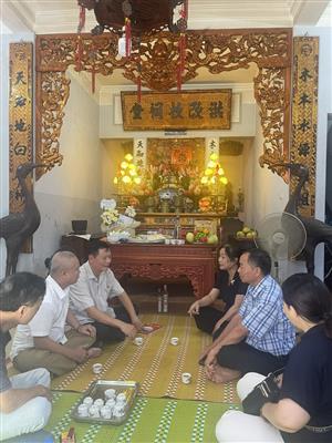 Thường trực HMHN dự Lễ giỗ Tổ họ Mai Văn Khâm thiên Hà Nội
